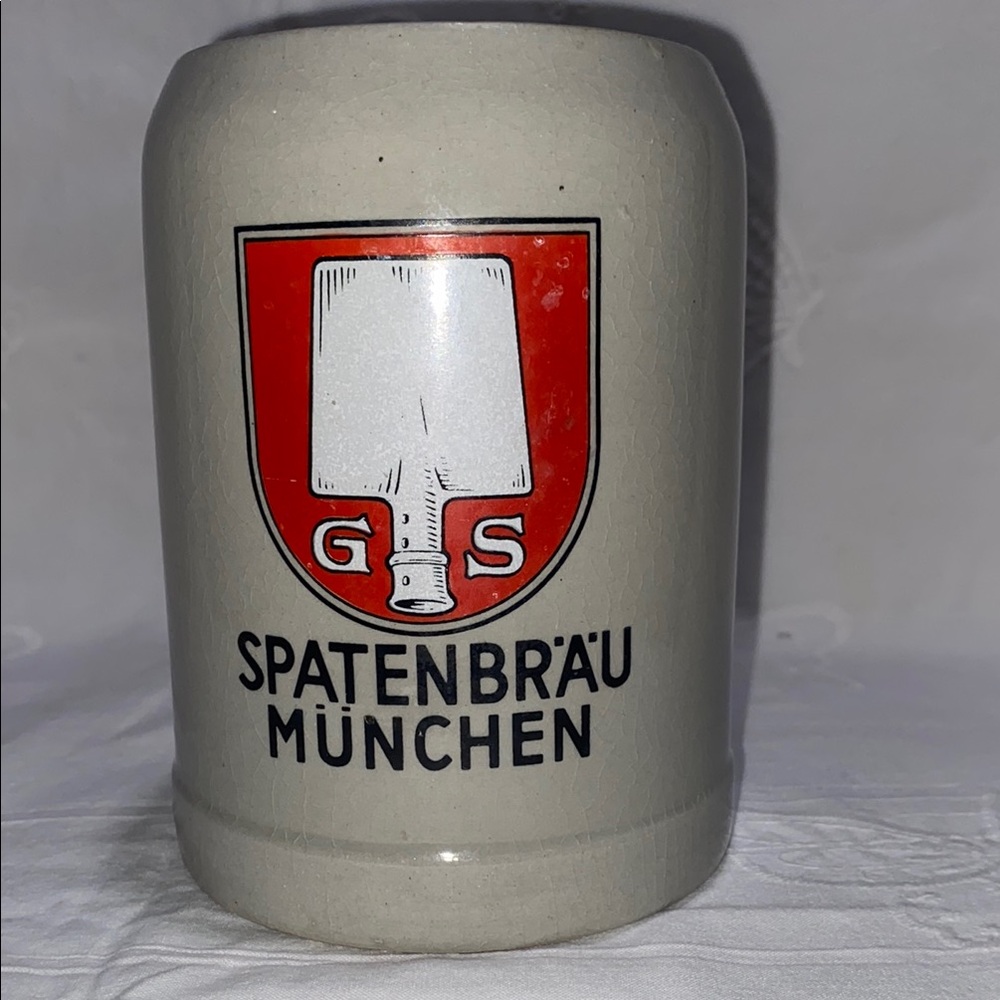 Spatenbräu München Beer Stein✨ Made in Germany by GERZ✨ Vintage✨ 0.5L